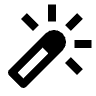 wand_shine_24dp_000000_FILL0_wght400_GRAD0_opsz24